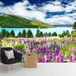 3D Flower Customized Wall Covering Design | Bring Nature's Elegance Indoors - 200