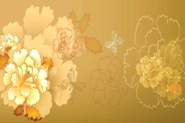 3D Flower Customized Wall Covering Design | Bring Nature's Elegance Indoors - 69 - Image 2