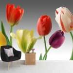 3D Flower Customized Wall Covering Design | Bring Nature's Elegance Indoors - 09