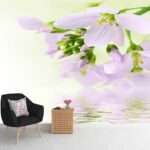 3D Flower Customized Wall Covering Design | Bring Nature's Elegance Indoors - 320