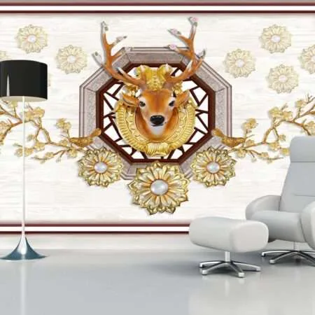 Bring Art to Life with the Latest Mural Art Design for Wall Customized Wallpaper (Print on Demand) Premium PVC Quality - 57