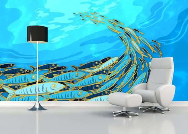 Bring Art to Life with the Latest Mural Art Design for Wall Customized Wallpaper (Print on Demand) Premium PVC Quality - 03