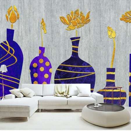 Bring Art to Life with the Latest Mural Art Design for Wall Customized Wallpaper (Print on Demand) Premium PVC Quality - 81