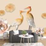 Enchant Your Walls with the Latest Mural Art Design Customized Wallpaper (Print on Demand) in Royal Glitter - 07