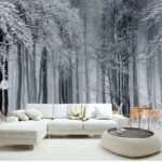 Enchant Your Walls with the Latest Mural Art Design Customized Wallpaper (Print on Demand) in Royal Glitter - 09