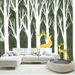 Enchant Your Walls with the Latest Mural Art Design Customized Wallpaper (Print on Demand) in Royal Glitter - 13