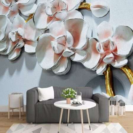 Enchant Your Walls with the Latest Mural Art Design Customized Wallpaper (Print on Demand) in Royal Glitter - 15