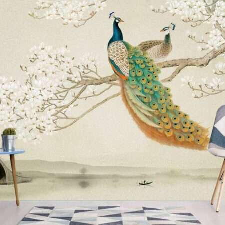 Enchant Your Walls with the Latest Mural Art Design Customized Wallpaper (Print on Demand) in Royal Glitter - 26