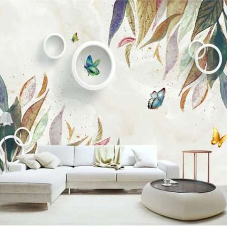 Enchant Your Walls with the Latest Mural Art Design Customized Wallpaper (Print on Demand) in Royal Glitter - 29