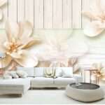 Enchant Your Walls with the Latest Mural Art Design Customized Wallpaper (Print on Demand) in Royal Glitter - 33
