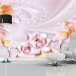 Enchant Your Walls with the Latest Mural Art Design Customized Wallpaper (Print on Demand) in Royal Glitter - 40
