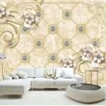 Enchant Your Walls with the Latest Mural Art Design Customized Wallpaper (Print on Demand) in Royal Glitter - 41