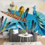 Enchant Your Walls with the Latest Mural Art Design Customized Wallpaper (Print on Demand) in Royal Glitter - 43