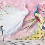 Enchant Your Walls with the Latest Mural Art Design Customized Wallpaper (Print on Demand) in Royal Glitter - 46