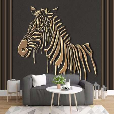 Enchant Your Walls with the Latest Mural Art Design Customized Wallpaper (Print on Demand) in Royal Glitter - 59