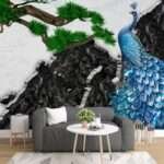 Enchant Your Walls with the Latest Mural Art Design Customized Wallpaper (Print on Demand) in Royal Glitter - 63