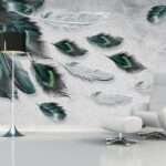 Enchant Your Walls with the Latest Mural Art Design Customized Wallpaper (Print on Demand) in Royal Glitter - 64