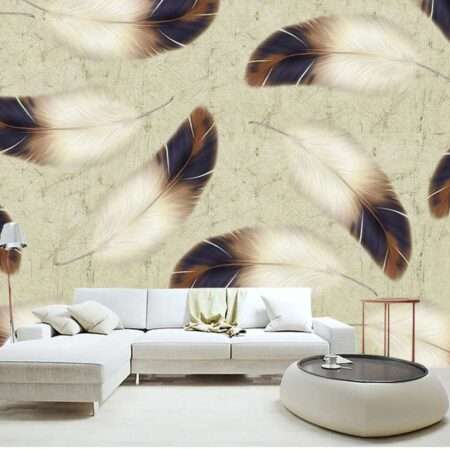 Enchant Your Walls with the Latest Mural Art Design Customized Wallpaper (Print on Demand) in Royal Glitter - 73