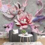 Enchant Your Walls with the Latest Mural Art Design Customized Wallpaper (Print on Demand) in Royal Glitter - 91