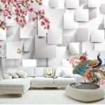 Enchant Your Walls with the Latest Mural Art Design Customized Wallpaper (Print on Demand) in Royal Glitter - 24