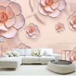 Enchant Your Walls with the Latest Mural Art Design Customized Wallpaper (Print on Demand) in Royal Glitter - 32