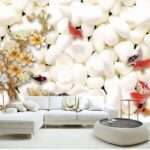 Enchant Your Walls with the Latest Mural Art Design Customized Wallpaper (Print on Demand) in Royal Glitter - 40