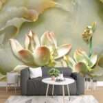 Enchant Your Walls with the Latest Mural Art Design Customized Wallpaper (Print on Demand) in Royal Glitter - 42