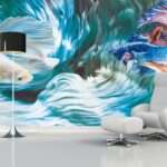 Enchant Your Walls with the Latest Mural Art Design Customized Wallpaper (Print on Demand) in Royal Glitter - 43