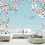 Enchant Your Walls with the Latest Mural Art Design Customized Wallpaper (Print on Demand) in Royal Glitter - 44
