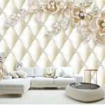 Enchant Your Walls with the Latest Mural Art Design Customized Wallpaper (Print on Demand) in Royal Glitter - 60