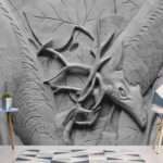 Enchant Your Walls with the Latest Mural Art Design Customized Wallpaper (Print on Demand) in Royal Glitter - 69