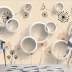 Enchant Your Walls with the Latest Mural Art Design Customized Wallpaper (Print on Demand) in Royal Glitter - 77