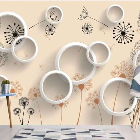 Enchant Your Walls with the Latest Mural Art Design Customized Wallpaper (Print on Demand) in Royal Glitter - 77