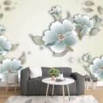 Enchant Your Walls with the Latest Mural Art Design Customized Wallpaper (Print on Demand) in Royal Glitter - 78