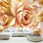 Enchant Your Walls with the Latest Mural Art Design Customized Wallpaper (Print on Demand) in Royal Glitter - 84