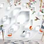Enchant Your Walls with the Latest Mural Art Design Customized Wallpaper (Print on Demand) in Royal Glitter - 85