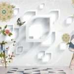 Enchant Your Walls with the Latest Mural Art Design Customized Wallpaper (Print on Demand) in Royal Glitter - 89
