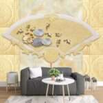 Enchant Your Walls with the Latest Mural Art Design Customized Wallpaper (Print on Demand) in Royal Glitter - 90