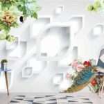 Enchant Your Walls with the Latest Mural Art Design Customized Wallpaper (Print on Demand) in Royal Glitter - 93