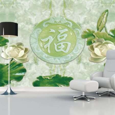 Enchant Your Walls with the Latest Mural Art Design Customized Wallpaper (Print on Demand) in Royal Glitter - 95