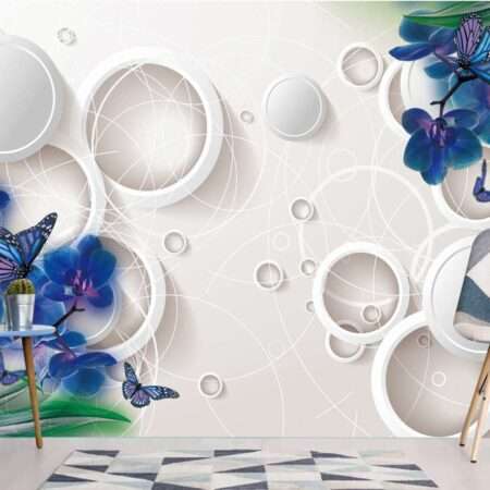 Enchant Your Walls with the Latest Mural Art Design Customized Wallpaper (Print on Demand) in Royal Glitter - 97