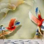 Enchant Your Walls with the Latest Mural Art Design Customized Wallpaper (Print on Demand) in Royal Glitter - 18