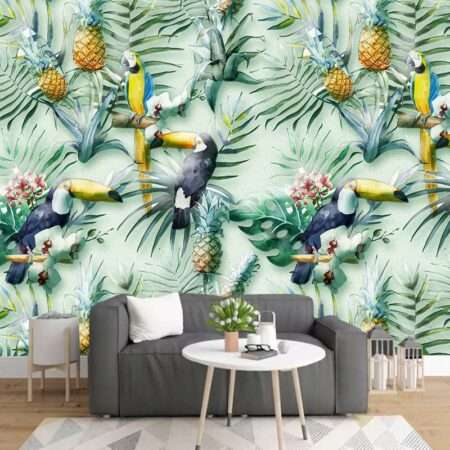 Enchant Your Walls with the Latest Mural Art Design Customized Wallpaper (Print on Demand) in Royal Glitter - 20