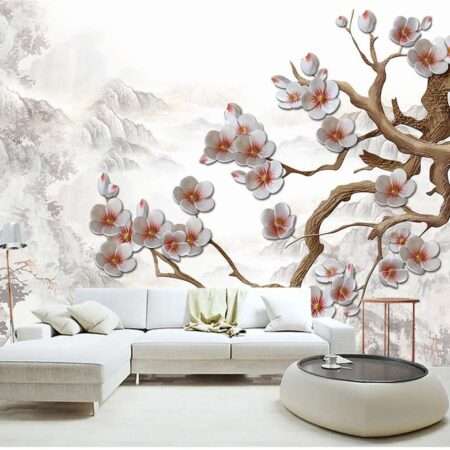 Enchant Your Walls with the Latest Mural Art Design Customized Wallpaper (Print on Demand) in Royal Glitter - 21