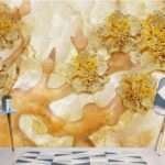 Enchant Your Walls with the Latest Mural Art Design Customized Wallpaper (Print on Demand) in Royal Glitter - 34