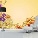 Enchant Your Walls with the Latest Mural Art Design Customized Wallpaper (Print on Demand) in Royal Glitter - 43