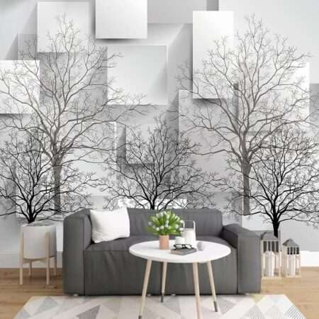 Enchant Your Walls with the Latest Mural Art Design Customized Wallpaper (Print on Demand) in Royal Glitter - 44