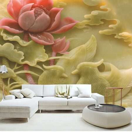 Enchant Your Walls with the Latest Mural Art Design Customized Wallpaper (Print on Demand) in Royal Glitter - 53