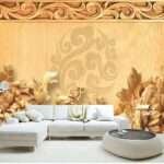 Enchant Your Walls with the Latest Mural Art Design Customized Wallpaper (Print on Demand) in Royal Glitter - 63