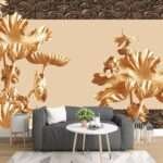 Enchant Your Walls with the Latest Mural Art Design Customized Wallpaper (Print on Demand) in Royal Glitter - 68